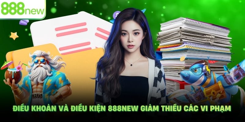 Điều khoản và điều kiện 888NEW giảm thiểu các vi phạm